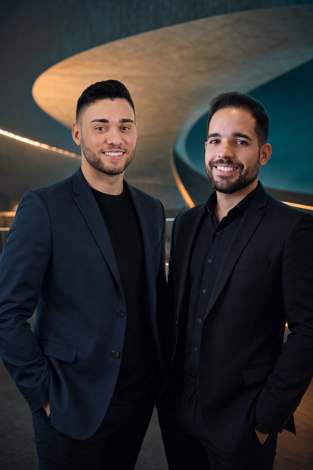 Lucas Moura e Apolo Bermudes, sócios-fundadores da Agência Moving Creative